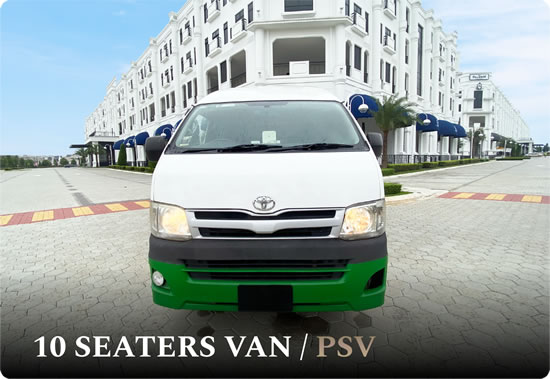 10 Seaters Van / PSV